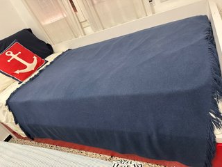 Cama-nido azul y roja (2 colchones incluidos m0,9)