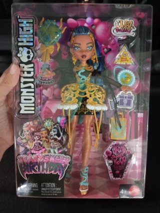 Muñeca Monster High Cleo De Nile Scary Sweet Birth