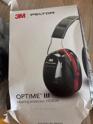 Cascos 3M Peltor Optime 3 Negro