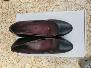 Zapatos de piel ESSA azul talla 39