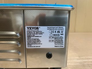 Limpiador Ultrasonico Vevor TH-08Amini 240V 0.8L