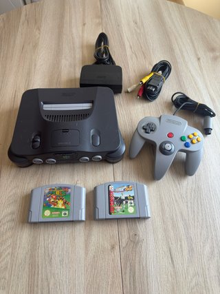 Nintendo 64 + Super Mario 64 ISS 64