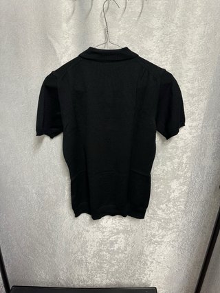 Polo Fred Perry lana nero taglia M