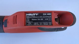 Clavadora Hilti DX 460 F8 con maletín y kit