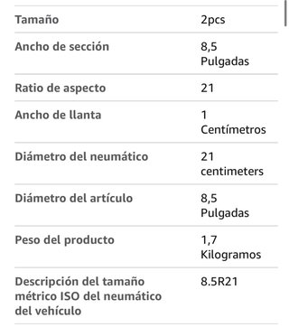 Neumático Sólido Xiaomi Patinete Eléctrico