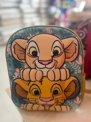 Mochila 3D Simba y Nala