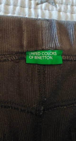 Pantalones pana elásticos grises 13-14 años