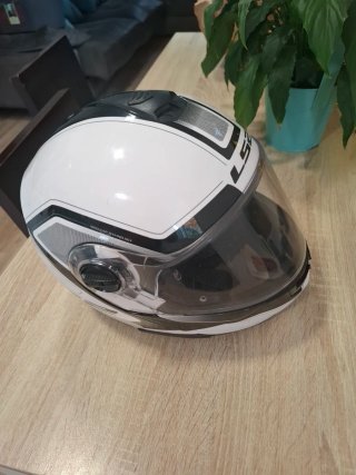 Casco Moto LS2 Blanco xs