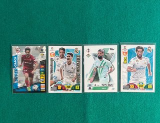 4 Cromos Fútbol de Isco