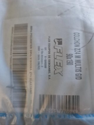 Colchón Flex ZZ4 90x190 Vicoelástico