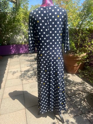 Vestito lungo pois Fiorella Rubino taglia M