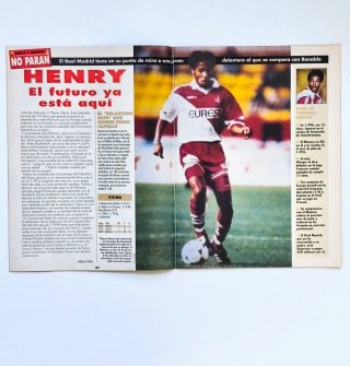 THIERRY HENRY ROOKIE REVISTA DON BALON 1996