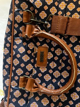 Maletín portátil MSK estampado