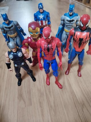 Figuras Superhéroes Marvel y DC