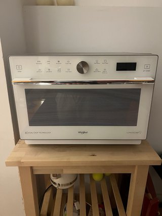 Microondas Whirlpool Supreme Chef Dual Crisp