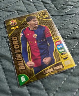 Cromo Lamine Yamal Balón de Oro Adrenalyn XL 24/25