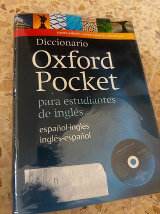 Diccionario Oxford Pocket para estudiantes de i...