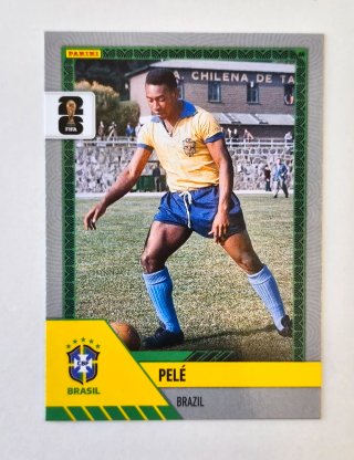 PELE BRASIL PANINI CARD MONOPOLY