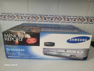Samsung Reproductor DVD VHS SW-DVD640