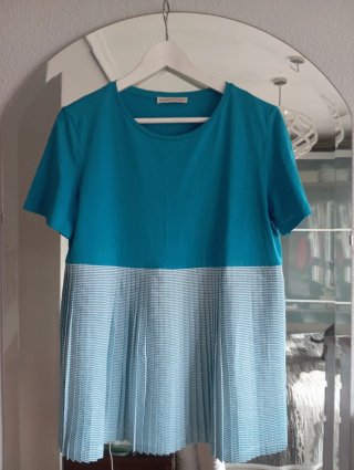 Camiseta Purificación García azul talla L