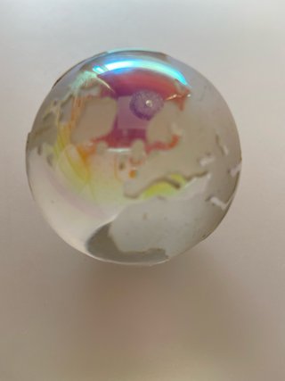 Bola de cristal esférica Bohemia