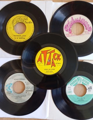 Lote 50 vinilos 7" Reggae Ska Oldies Rocksteady