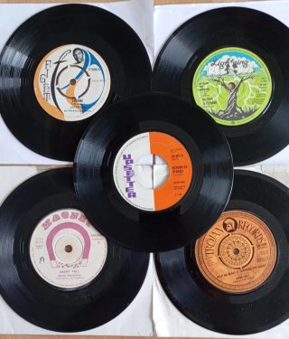 Lote 50 vinilos 7" Reggae Ska Oldies Rocksteady