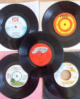 Lote 50 vinilos 7" Reggae Ska Oldies Rocksteady