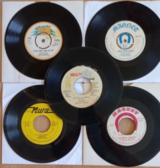 Lote 50 vinilos 7" Reggae Ska Oldies Rocksteady