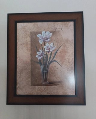 Cuadro floral grande