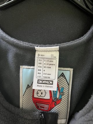 Conjunto de esquí infantil