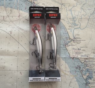 Lote 2 señuelos Rapala Ripstop RPS12 - 337