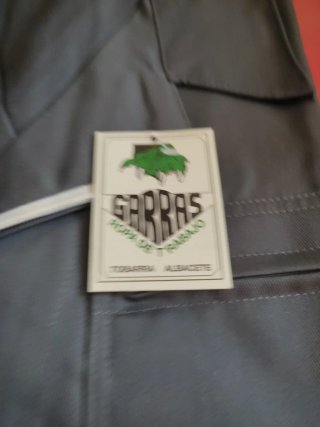 Mono de trabajo gris talla 60