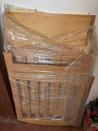 Cuna de madera