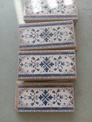 Azulejos cenefa exterior decorativo