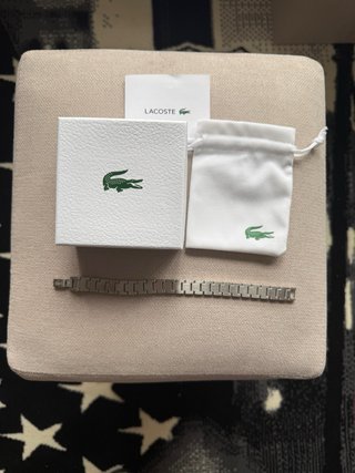 Pulsera Lacoste acero
