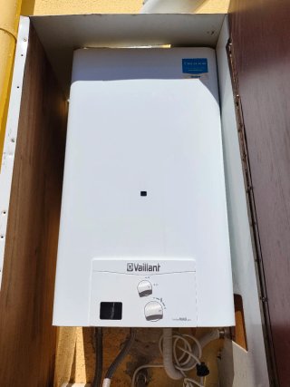 Calentador de gas Vaillant turboMAG pro