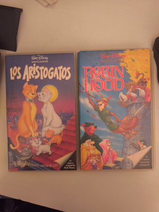 Lote VHS Disney Clásicos.