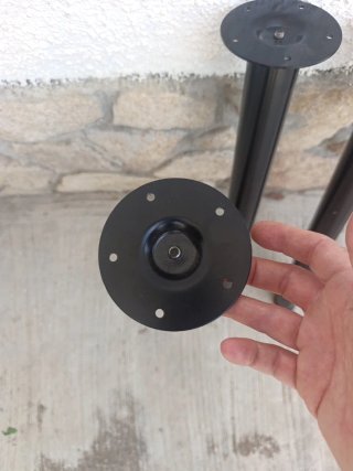 Patas de mesa Ikea negras (4 unidades)