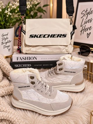 Botines Guess Beige y Dorados Mujer