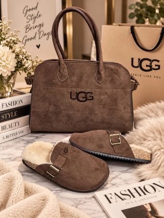 Botines Guess Beige y Dorados Mujer