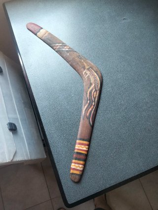Boomerang Vintage Stile Aborigeno
