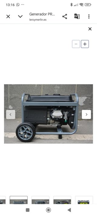 Generador Pramac EPW 5000 AVR