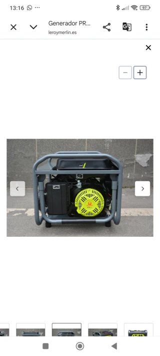 Generador Pramac EPW 5000 AVR