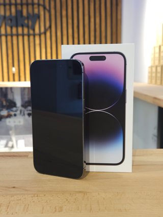 IPHONE 14 PRO 128GB MORADO 100% BATERÍA.