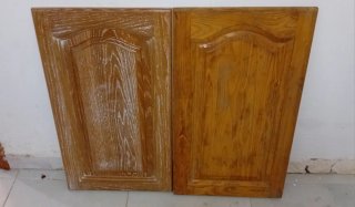 Puertas de armario de madera 70x40