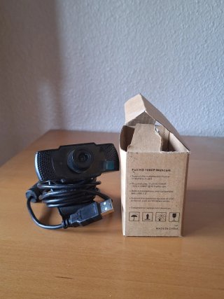 Webcam Full HD 1080p con micrófono