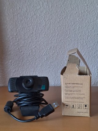 Webcam Full HD 1080p con micrófono