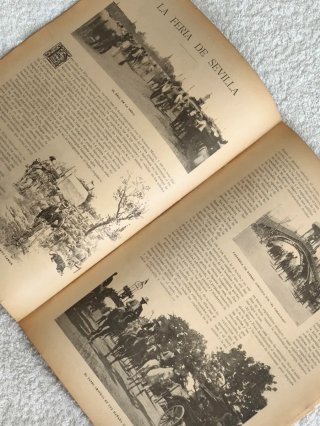 LOTE REVISTAS ANTIGUAS BLANCO Y NEGRO AÑO 1897
