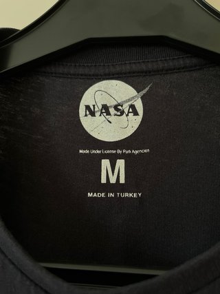 Camiseta NASA Azul Marino